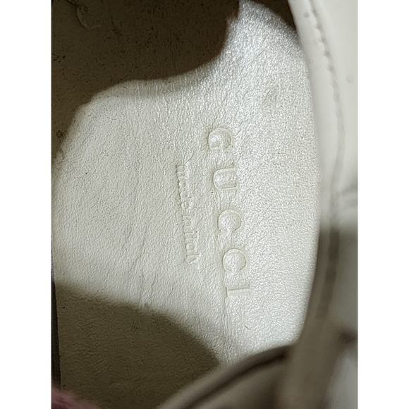 Gucci Rhyton Interlocking G Star Sneakers Off-White Size 34 - Picture 6 of 14